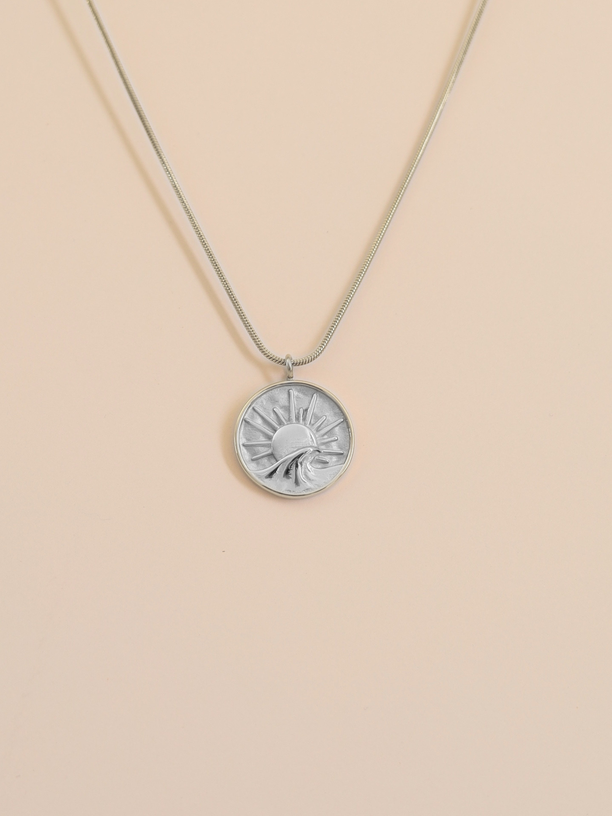 SUNRISE HALSKETTE SILBER